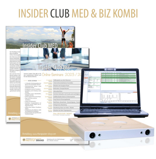 Anmeldung Insider-Club Kombi Pro (Med/Biz) – monatliches Abo