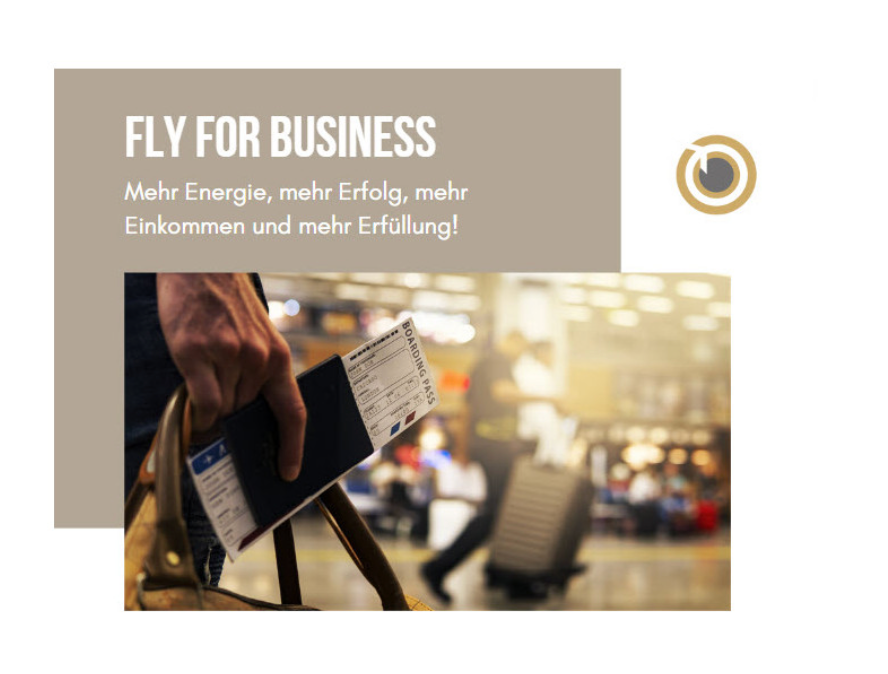 Fly for Business – 2.5 days of coaching with or without your own TimeWaver in Mallorca