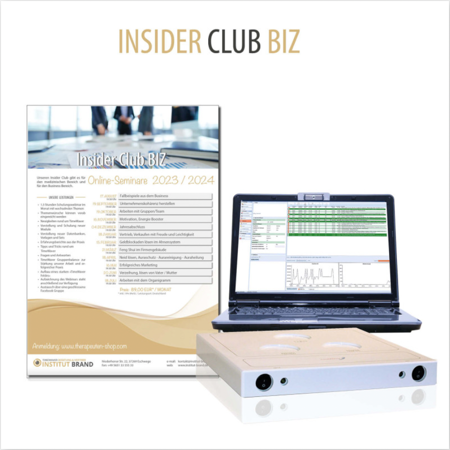 Anmeldung Insider Club BIZ / monatliches Abo