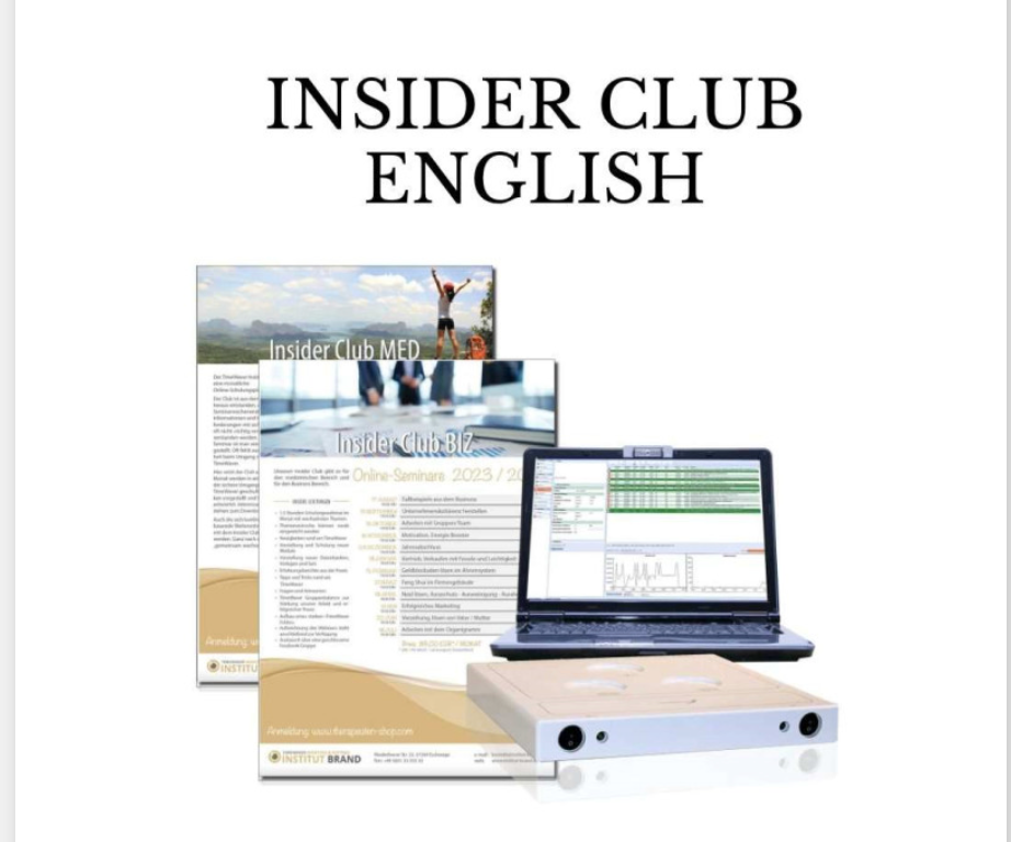 Subscription to the Insider Club (English) – Monthly Subscription Fee