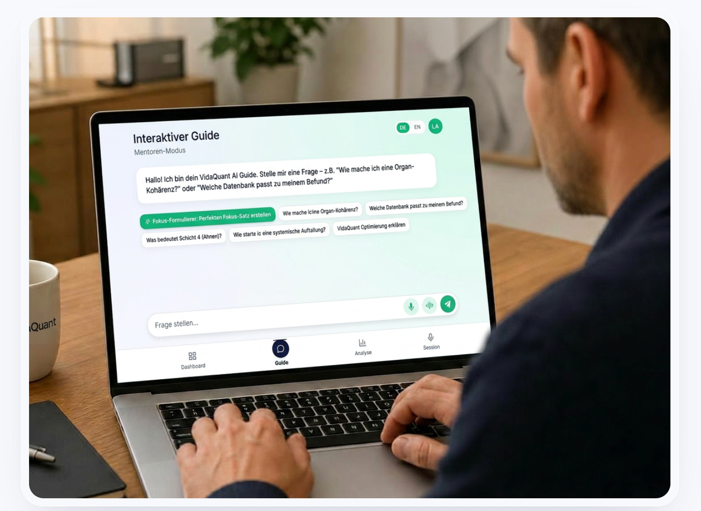 VidaQuant KI – Deine intelligente Assistentin für TimeWaver