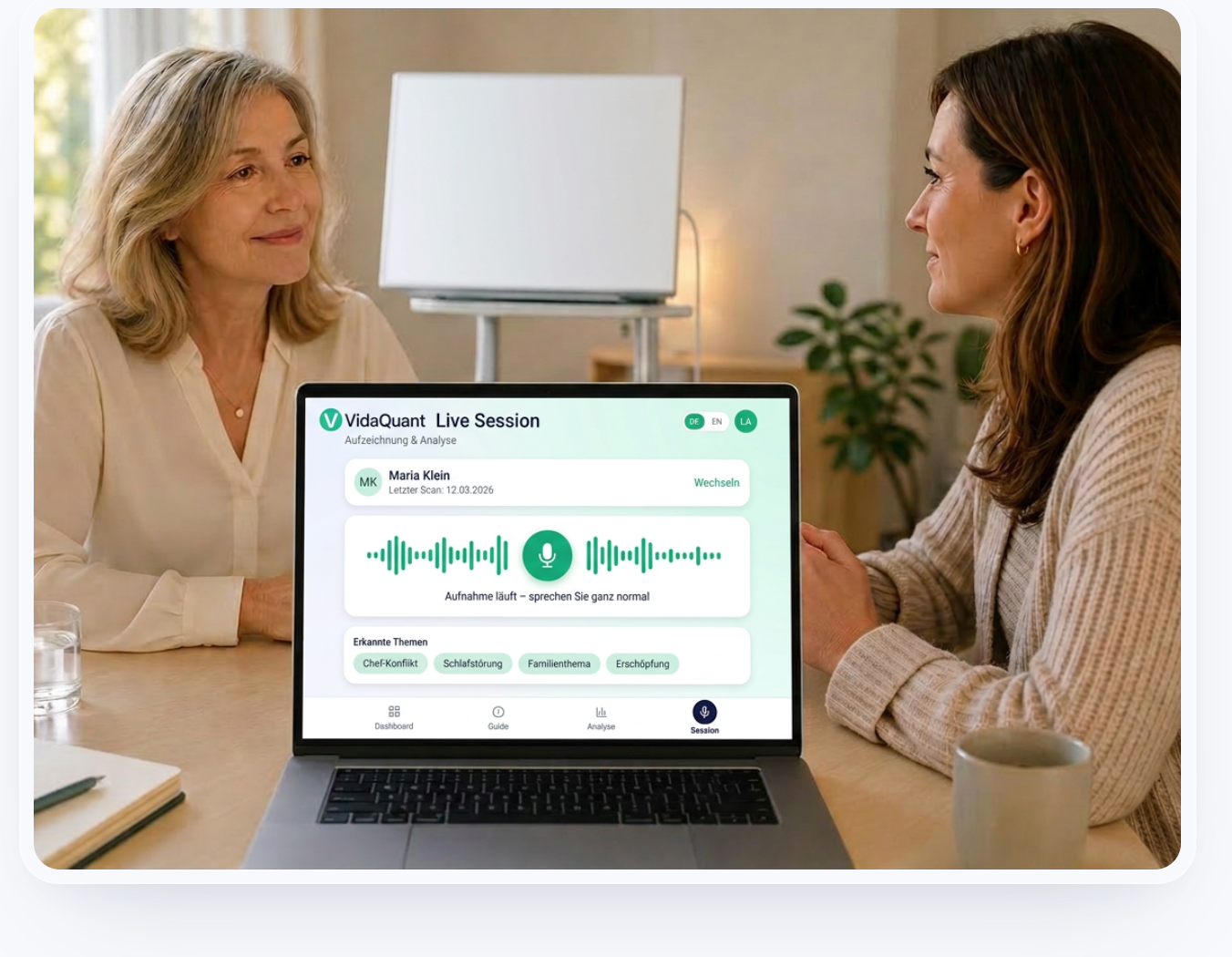 VidaQuant KI – Deine intelligente Assistentin für TimeWaver