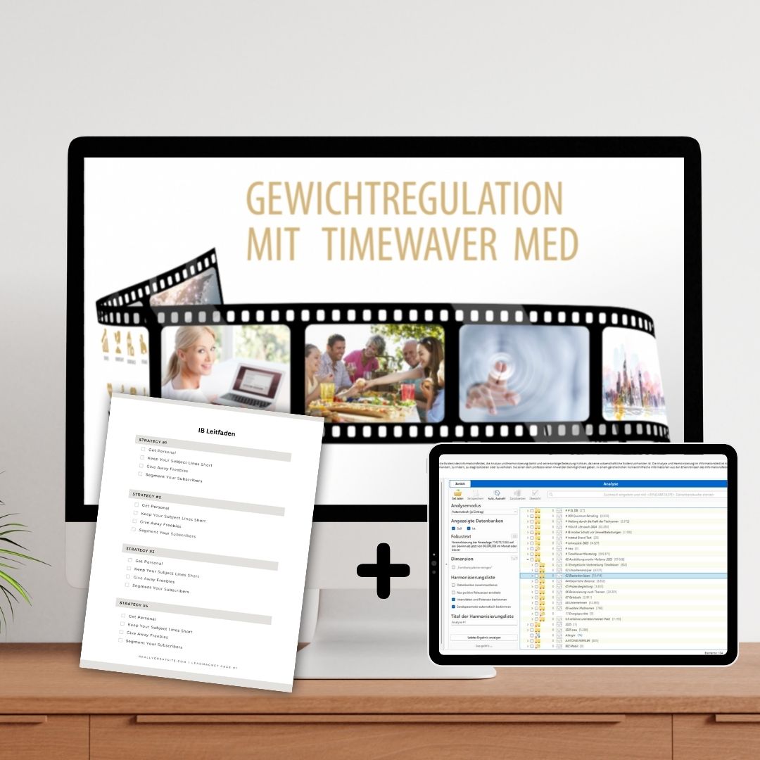 Easily reach your ideal weight: Weight management with TimeWaver Med – training video