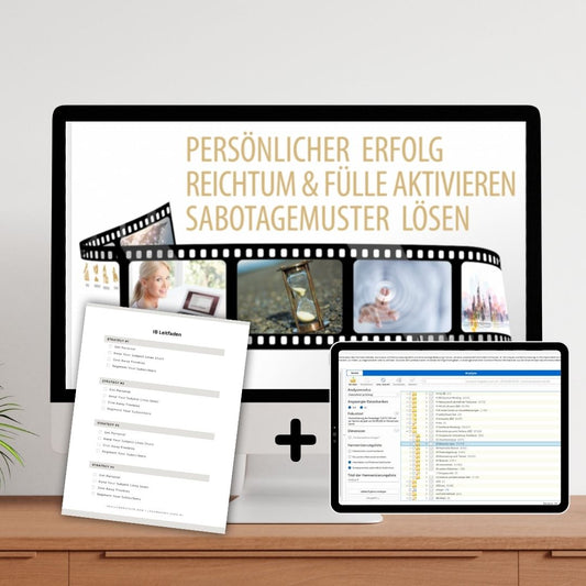 Persönlicher Erfolg, Reichtum und Fülle aktivieren, Sabotagemuster lösen – Schulungsfilm