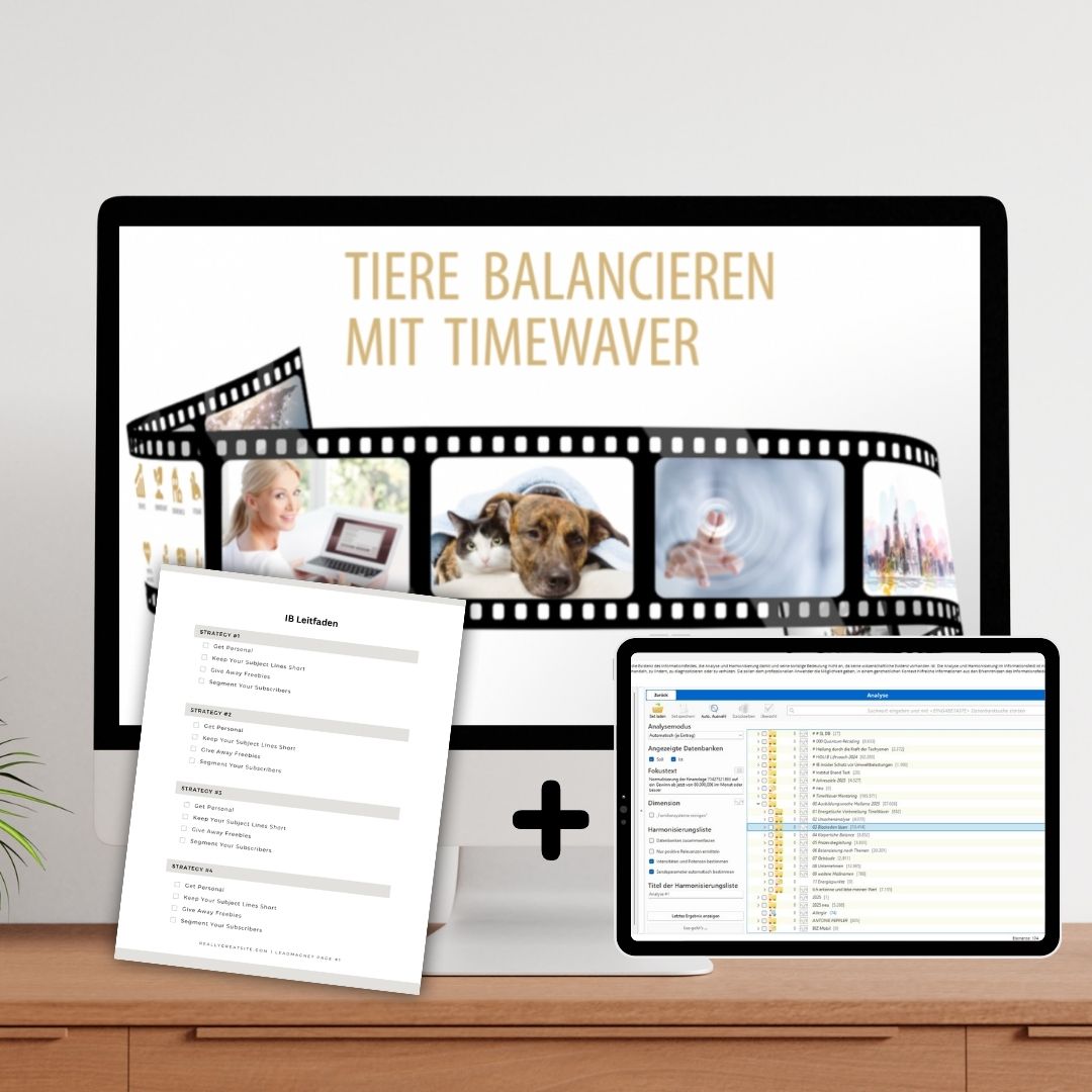 Balancing animals with TimeWaver – training film