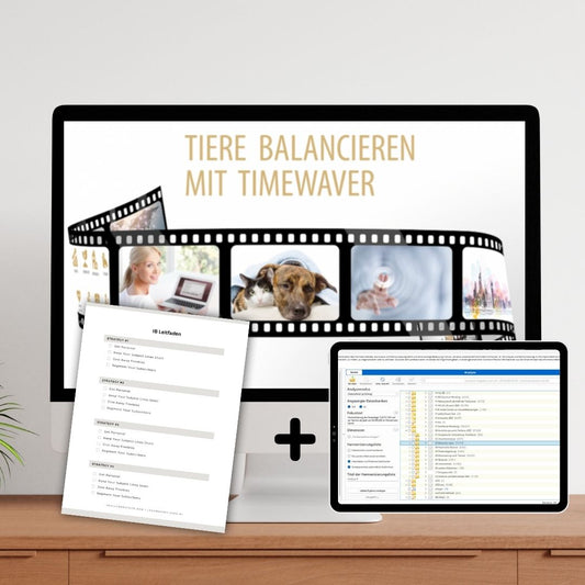 Tiere balancieren mit TimeWaver – Schulungsfilm