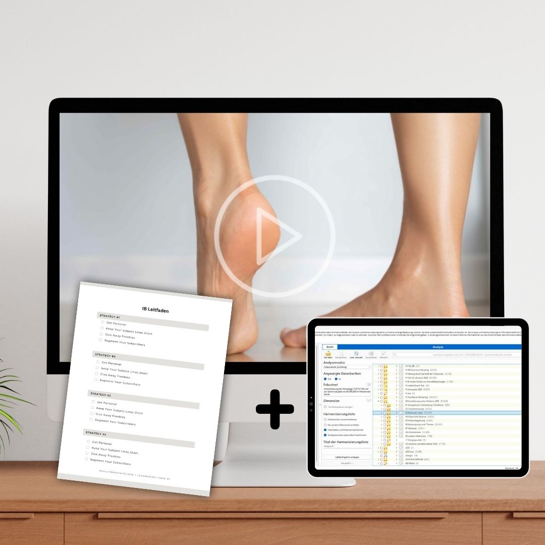 Poor foot posture – training film