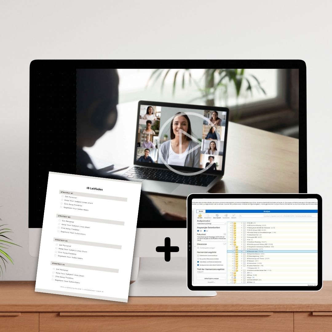 Webinars and video courses, presentation & security - training film