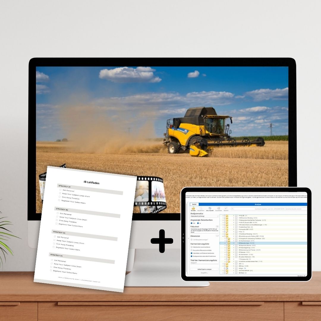 Agriculture, agricultural businesses – training film