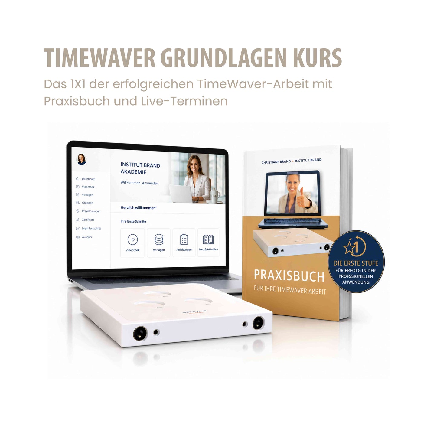 TimeWaver Grundkurs mit neuem Praxisbuch und 4 Live-Schulungsabende
