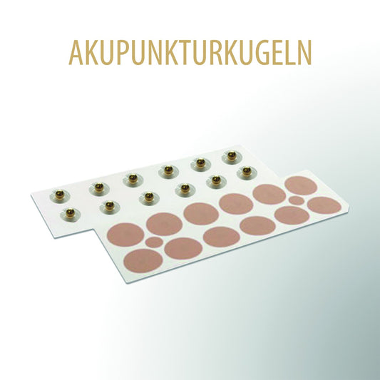 Akupunkturkugeln | vergoldet | 100er Pack