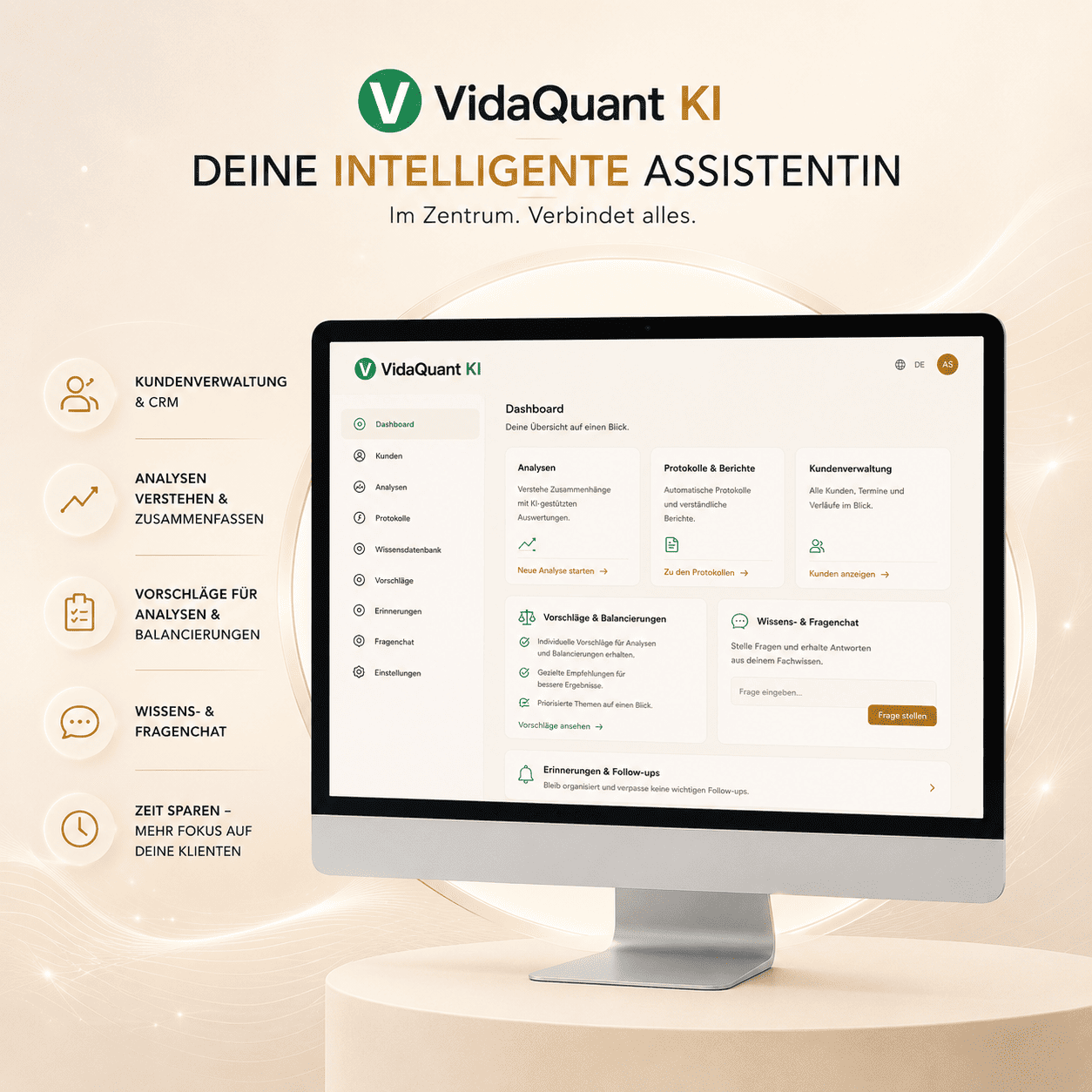 VidaQuant KI – Deine intelligente Assistentin für TimeWaver